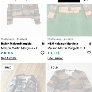 Maison Margiela x HM belt jacket